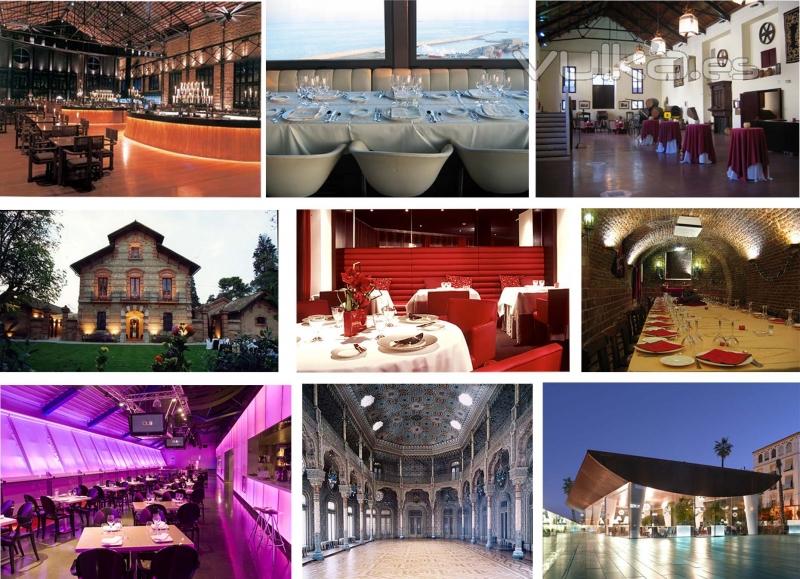 venues, lugares especiales, cenas de gala, reunión, evento, masias, restaurantes, castillos, bodegas