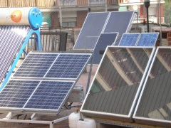 Instalaciones solares para practicar en el curso de energa solar