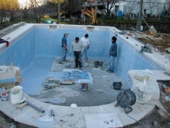 Construccion piscina de hormigon d-400