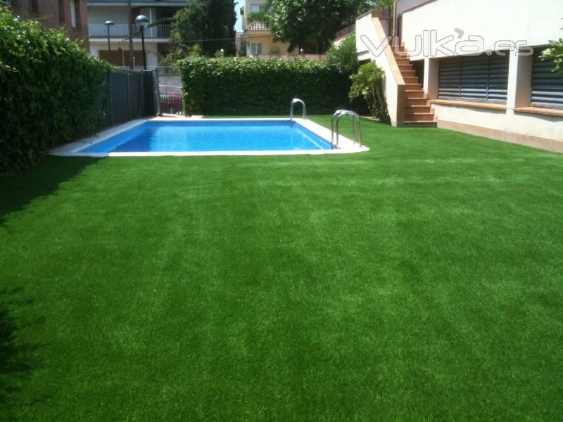 Instalacion Cesped Artificial Royal Grass