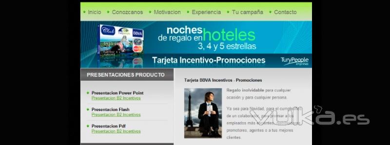 Web básica sobre incentivos para empresas www.incentivoempresas.es
