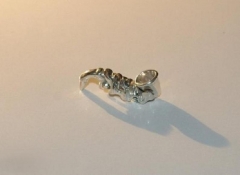 Pequeno saxofon en plata little saxophone in silver: 35mm