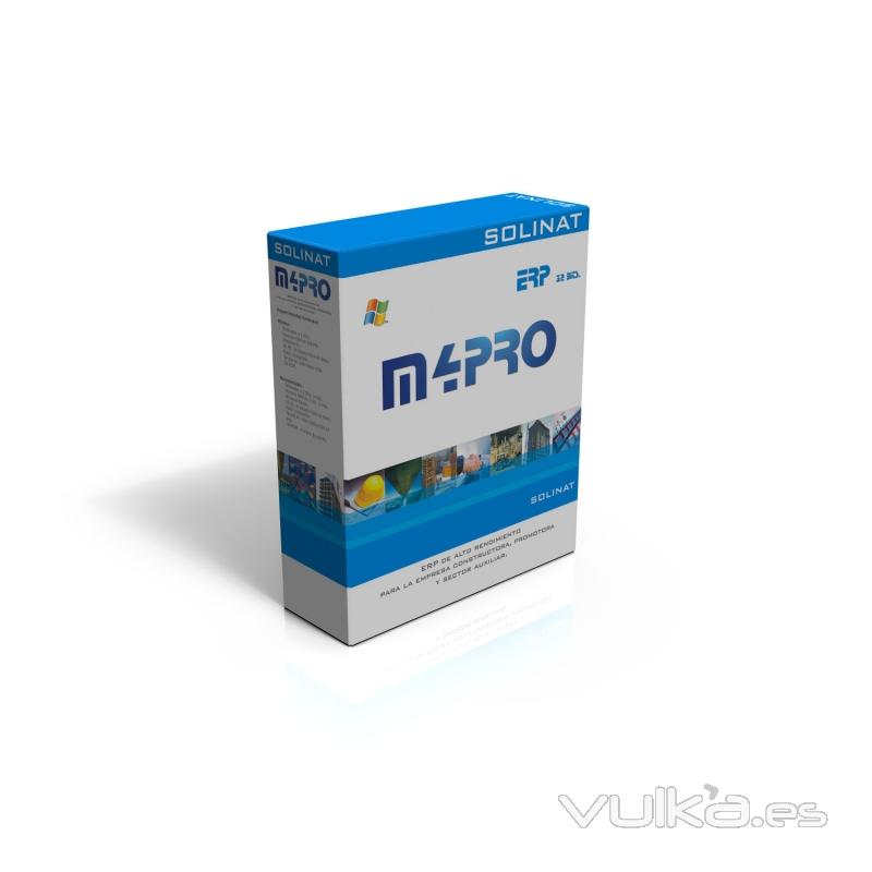Vista del packaging de m4PRO ERP