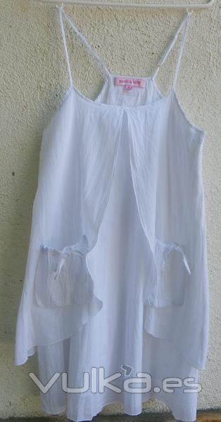 Vestido liso Peace & Love. 14 Eur