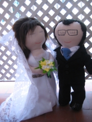 Muñecos personalizados de boda