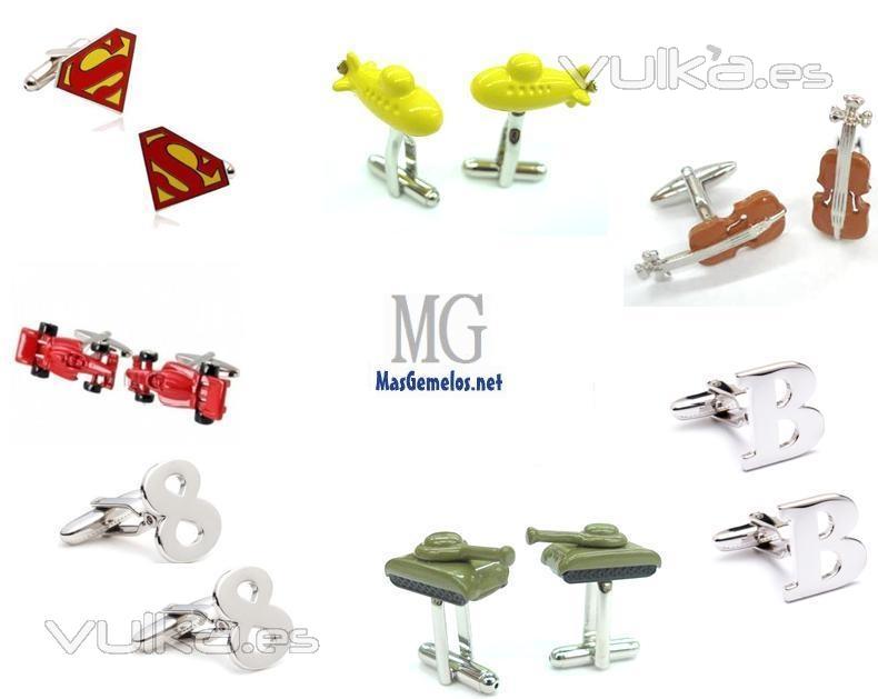 gemelos para camisa,gemelos,masgemelos.net,cufflinks,gemelli,gemelos iniciales