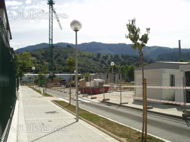 Construccin de Centro Residencial en Gees