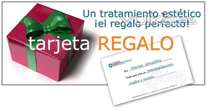 Tarjeta regalo de tratamientos estticos