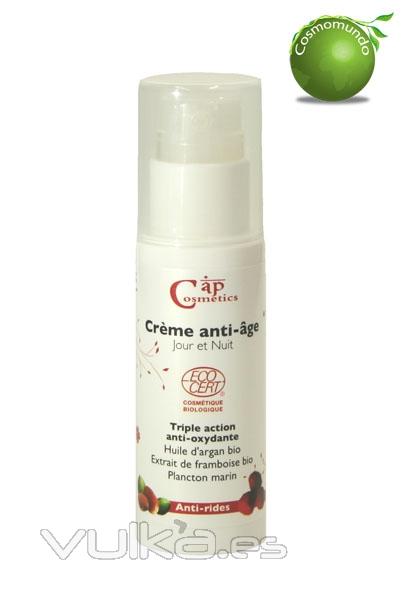 Crema anti edad con aceite de Argn Cap Cosmetics - distribuido en Espaa por Cosmomundo.es