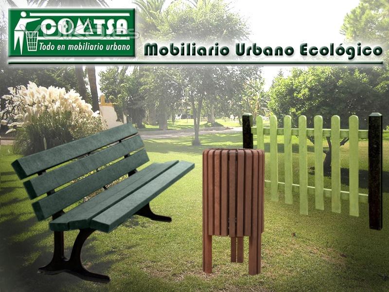 Mobiliario urbano ecologico