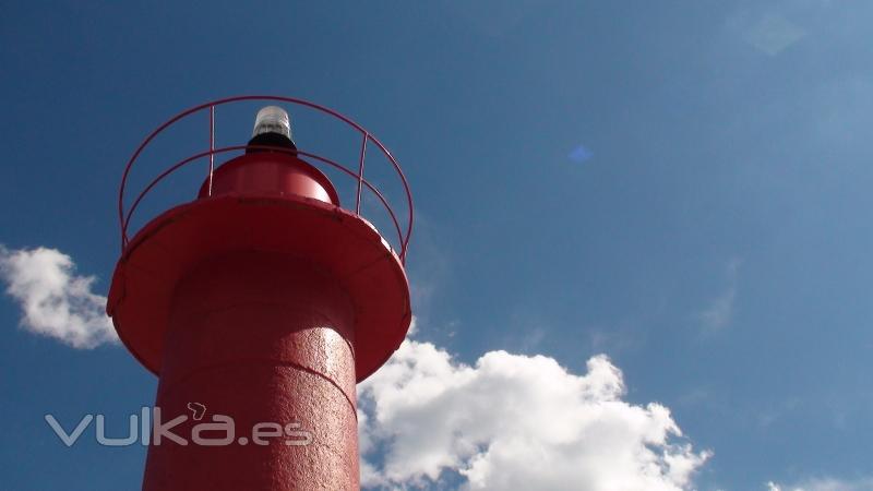 Faro Rojo del Puerto de Cambrils