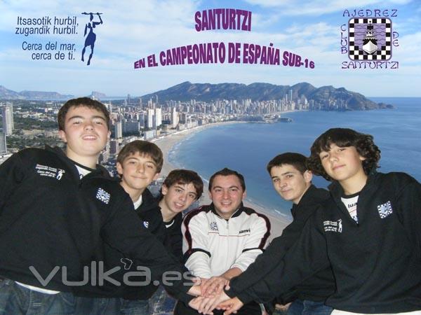 Santurtzi en el Campeonato de España Sub-16 de Benidorm