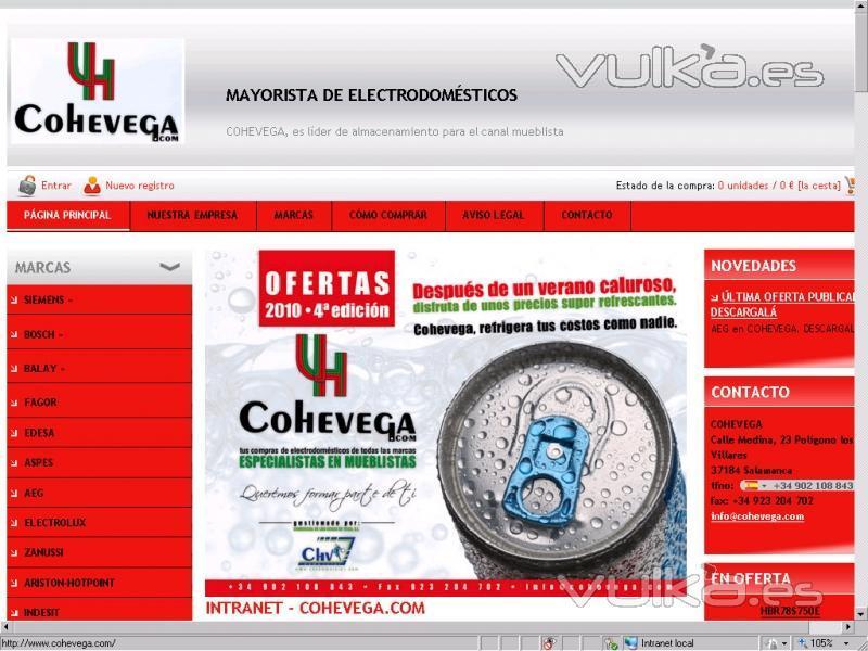 COHEVEGA - Estrenamos nueva web - Visitanos y registraté