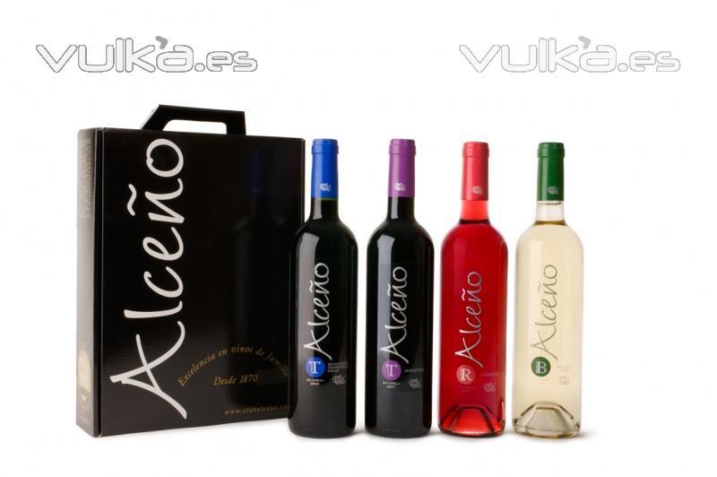 Estuche de vinos jvenes. D.O. Vino Jumilla