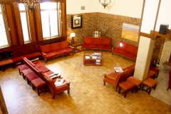 Sala de estar del colegio mayor santillana