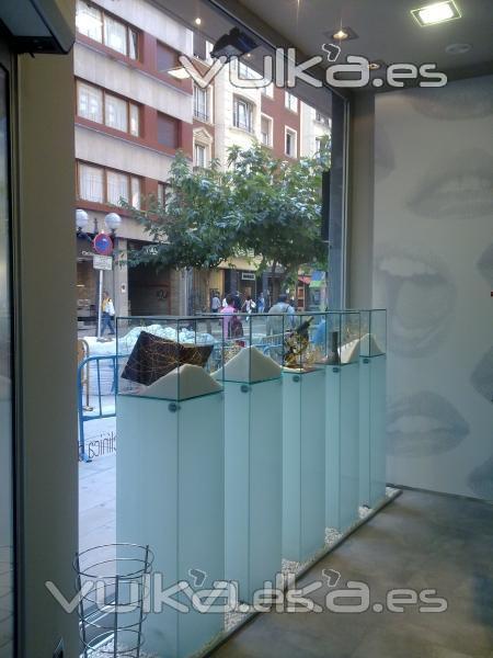 Clnica Dental - Bilbao ( Detalle escaparate )