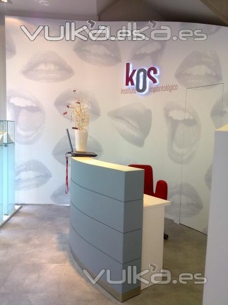 Clnica Dental- Bilbao (Detalle Mostrador)