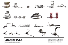 Muelles de compresión y torsión (varios modelos)