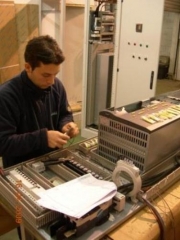 Realizacion cuadro con variador 110 kw
