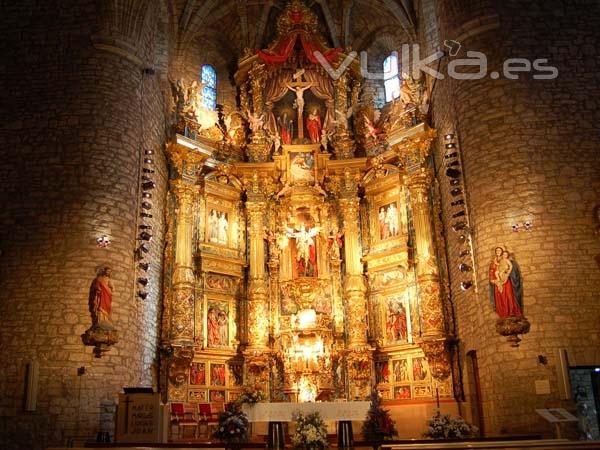 Iluminacin DMX Retablo Iglesia de Aoiz