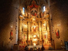 Iluminacin dmx retablo iglesia de aoiz
