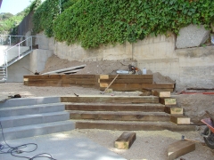 Construcción con eco-traviesas 1