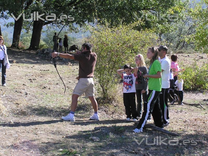 Tiro con arco en Valle del Jerte Parque Aventura