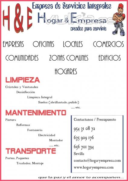 Servicios Limpieza y Mantenimiento