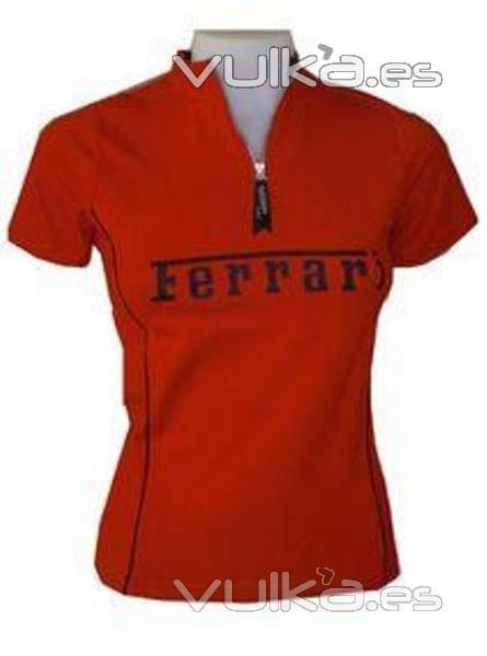 Camisetas Ferrari mujer, Creart Osona. Tienda on line complementos Ferrari 