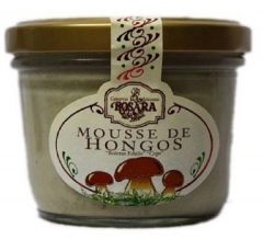 Mousse de Hongos en tarro de cristal de 250 grs. Puede utilizarse como base de canapés, de acompañamiento para ...