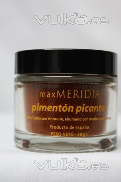 Pimenton dulce.Procedente de 