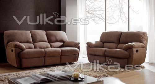 Sofa de tela modelo Dakar