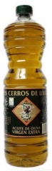 Botella de 1 litro de aceite de oliva virgen extra 0,3º variedad picual aceite de oliva de categoria superior
