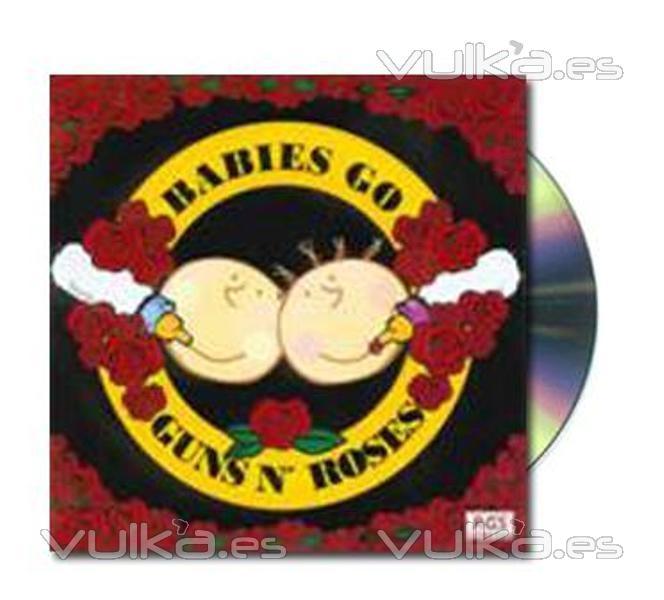 Guns N Roses en musica para bebes, Creart Osona.       Edita y distribuye MGB-Music Espaa, bajo licencia de ...