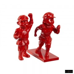 Fisura - lote 2 figuras mao rojo