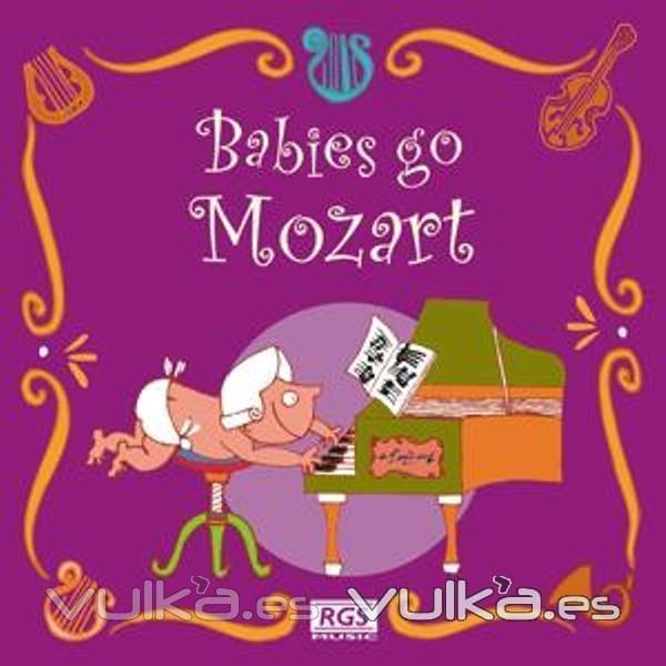 Mozart en musica para bebes, Creart Osona.  Edita y distribuye MGB-Music Espaa, bajo licencia de RGS-Music ...