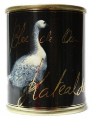 Bloc de foie gras de oca en lata de 135 grs ingredientes: higado de oca (98%), sal, especias naturales, sal