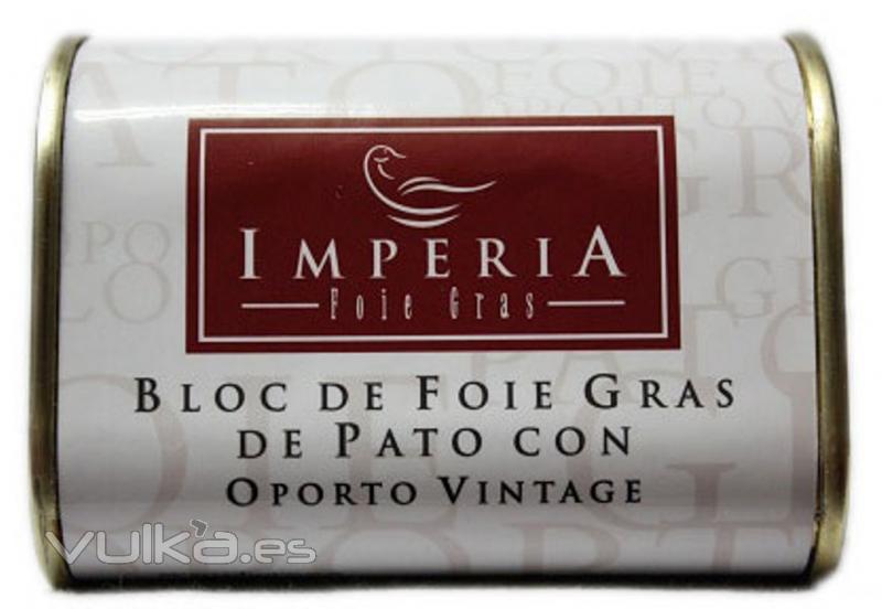 Foie gras de Pato Imperia y Oporto Vau Vintage de Sandeman, dos grandes marcas que fusionan experiencia y tradicin ...