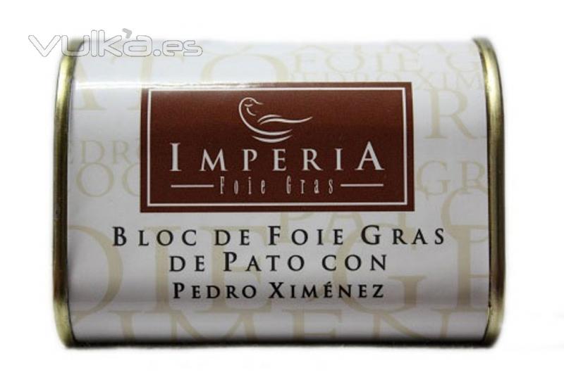 Excepcional recreacin del maridaje clsico por excelencia de Foie gras y Vino Dulce. El Bloc de Foie gras de ...