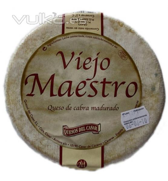 Queso artesano enmohecido de cabra 