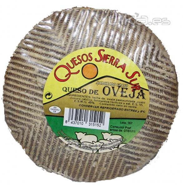 Queso de oveja Curado de 1 kilo. El queso curado de oveja es otro de los quesos