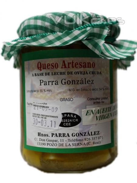 Queso de Oveja en Aceite de Oliva, 500 grs