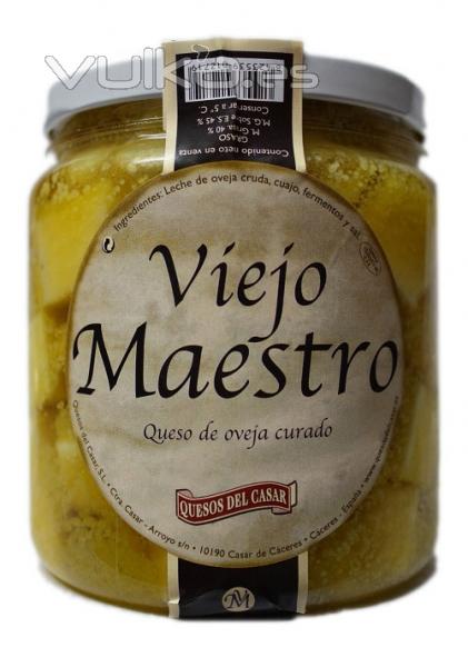 Tarro Queso en Aceite Viejo Maestro Oveja Curado