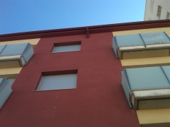 Canal continuo fachada monocapa