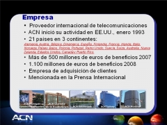 Foto 11 telecomunicaciones en Len - Representante Independiente acn