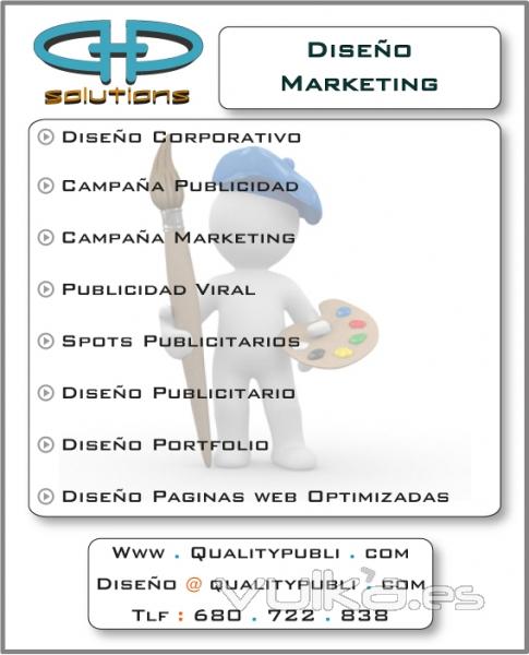 QualityPubli, diseo web. Diseo corporativo. Clases de diseo