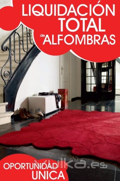 LIQUIDACION TOTAL ALFOMBRAS DECATALOGADAS HASTA EL 70 % DTO.