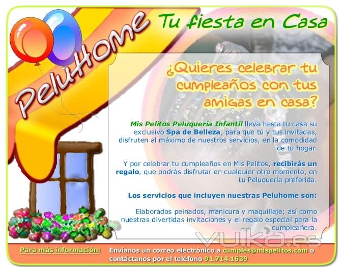 Informacin Peluhome de Mis Pelitos Peluquera Infantil