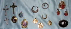 Conjunto de joyas de finales del sxix, principios del sxx , modernistas, isabelinas