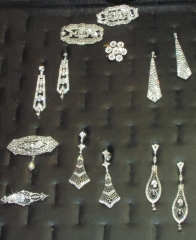 Seleccion de joyas deco: brillantes y platino